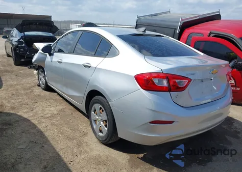 2018 Chevrolet Cruze Ls Auto из США, поврежденный, VIN 1G1BC5SM8J7104296